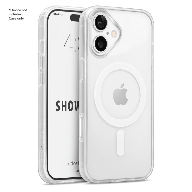 ESTUCHE SHOWCASE IPHONE 16 TRANSPARENTE